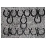 Horseshoe Welded Coat Rack