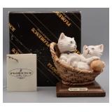 Florence Giuseppe Armani "Kittens in the Basket"