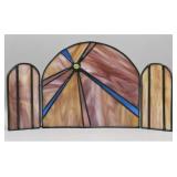 Tri-Fold Stained Glass Piece