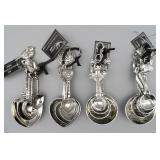 4 Piece Decorative Measuring Spoon Set