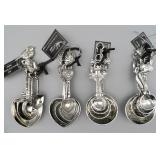 4 Piece Decorative Measuring Spoon Set