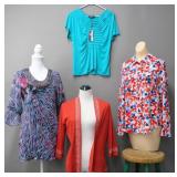 Dress Blouses, Cardigan, Tee Size Small (4)