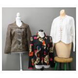 Faux Leather Boho Style Jackets Size Small (3)