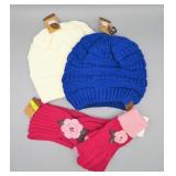 Beanies, Ear Warmer Headband & Gloves