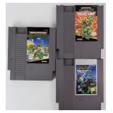 Teenage Mutant Ninja Turtles Nintendo NES Games(3)