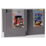 Super & Contra Nintendo NES Game Cartridges (2)