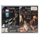 Resident Evil Nintendo GameCube Games (2)