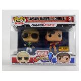 Funko Pop! Captain Marvel v. Chun Li 2 Pack