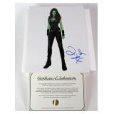 Zoe Saldana -  Signed Autograph GoG Gamora