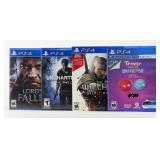 PS4 Games - Uncharted, The Witcher 3, Etc. (4)