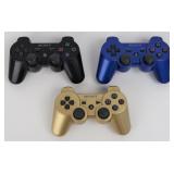Dual Shock 3 PlayStation 3 Controllers (3)