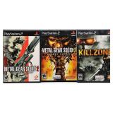 Metal Gear Solid 2-3 & Killzone   - PS2 CIB (3)
