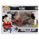 Funko Pop! Disney Villians: Cruella In Car