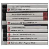 Loose PlayStation 3 Games (10)