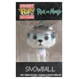 Pocket Pop Keychain! Rick And Morty: Snowball