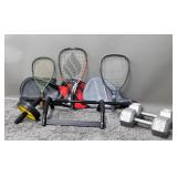 Various Exercise Equipment - Weights Roller +