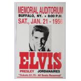Elvis Presley 1956 Jordanaires Show Poster
