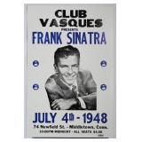 Frank Sinatra 1948 Show Poster