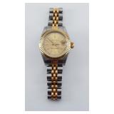 18K Gold Ladies ROLEX Datejust Watch, 54.3g