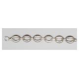 Sterling Link Bracelet, 19.936g