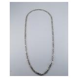 .925 Figaro Necklace 21 in, 14.484g