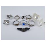 Mixed Sterling Silver Items, 15.769g