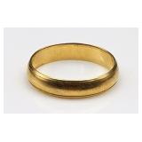 14K Gold Ladies Wedding Ring, Size 7, 0.925g