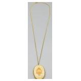 Autumn Aspen Leaf Necklace