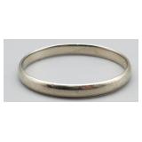 14K White Gold Ring, Size 10, 1.571g
