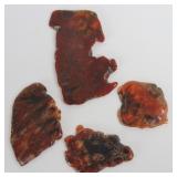 Texas Plume Agate Stones, 40g