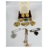 Scarf Tubes, Clips & Pins (7)