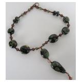 Rain Forest Jasper Necklace, 18 in