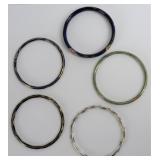 Cloisonne Bangle Bracelets (5)