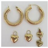 14K Gold Scrap Jewelry, 3.965 grams