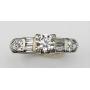 14K WGold Diamond Engagement Ring, Size 7, 4.321g