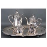 Vintage Gorham Silver Hispana Silverplate Tea Set