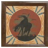 "End Of The Trail" Sand Painting