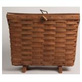 Signed Longaberger Handwoven Basket