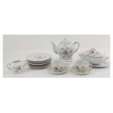 Floral Miniature Tea Set (14)