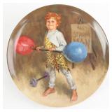 Reco Collector Plate "Johnny the Strong Man"