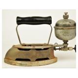 Coleman Antique Cast Iron Gas Powered Iron