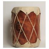 Cedar and Animal Hide Native Style Drum