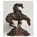 "The End of the Train" Bronze Sculpture