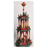 Vintage German Handmade Folk Art Carousel
