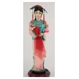 Handmade Asian Doll Figurine