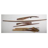 Hand Made Bow And Arrows