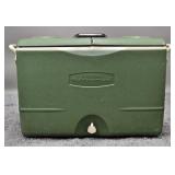 Green Rubbermaid Cooler With Wheels