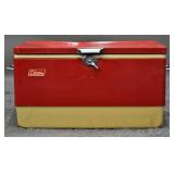 Vintage Coleman Red Cooler