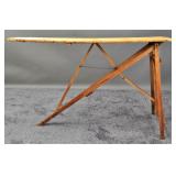 Vintage All Wood Folding Ironing Board