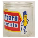1937 Planters "Mr. Peanut" Red Pennant Jar